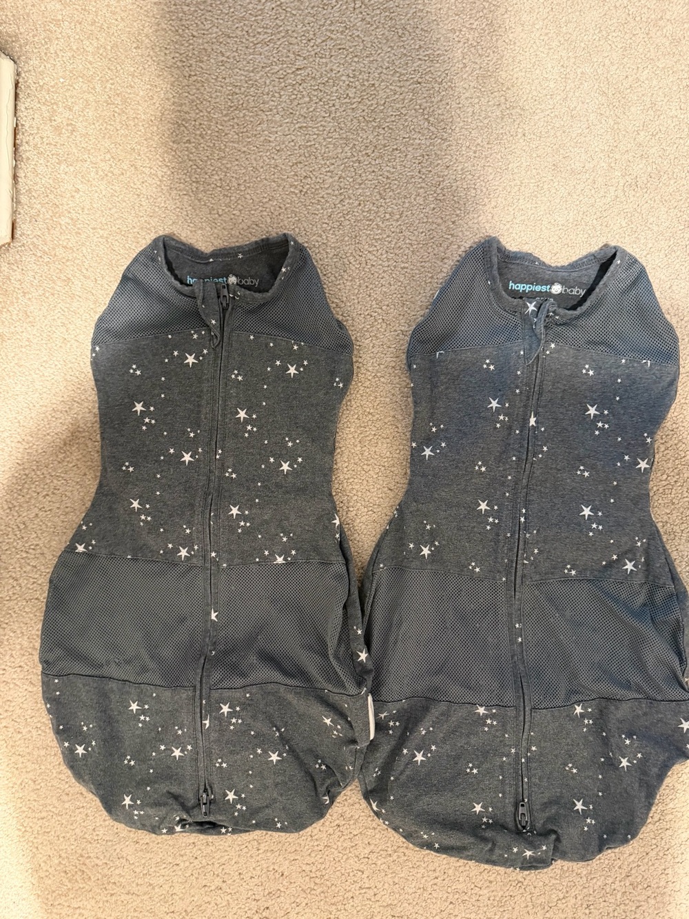 Happiest Baby Sleep Sacks Bundle - 2-Piece Set (Gently Worn)